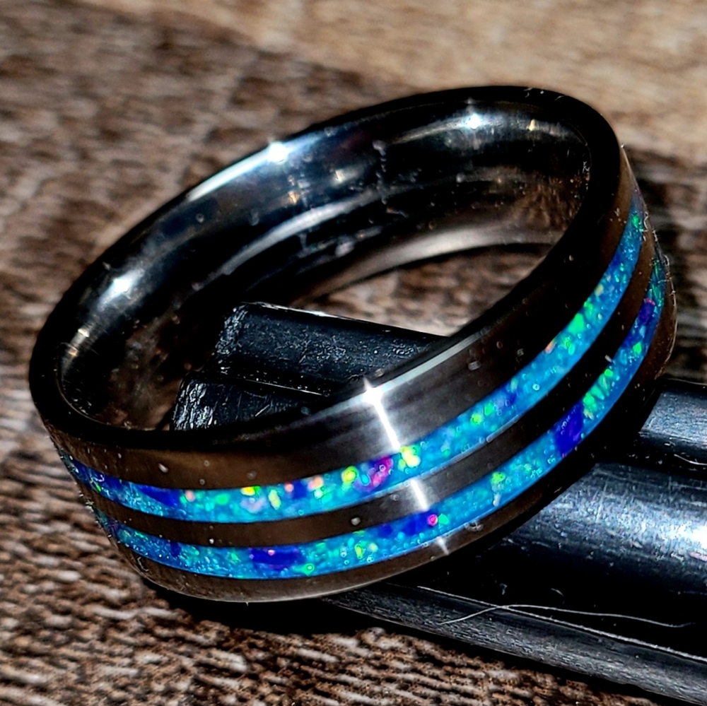 Custom Double Wave Ring - image 1